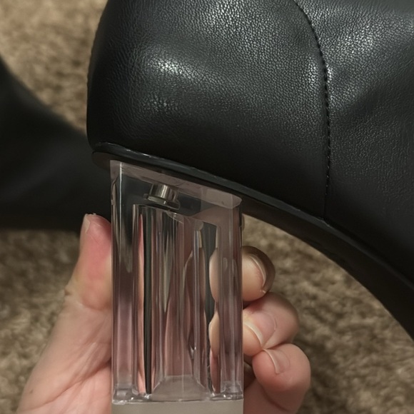 Zara Black Ankle Boots - Picture 3 of 7